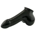 Toylie Latex Penishülle S - 11,5cm Schaftlänge, Penis Sleeve, Schwarz, Made in Germany