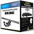Abnehmbare Anhängerkupplung für TOYOTA Auris Hybrid 10- Fliessheck Brink NEU