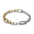 Pandora Me Gliederketten-Armband Silber Vergoldet 563689C00-17,5 cm