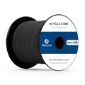 Abma Cord Gummiseil Expanderseil 3mm 30M Gummischnur UV Beständig Planenseil 100% Dehnung Spannseil für Plane, Anhängerplane, Sonnensegel, Zelte, Banner - Schwarz