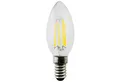Maclean LED-Leuchtmittel, E14, 1 St., Warmweiß, 4W [40W] 470 Lumen oder 6W [60W] 600 Lumen, Birnen u. Kerzen-Form