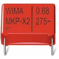Wima Folienkondensator, 0,22 Uf, 305 V-, Radial, Rm 15, Mkx2aw32204f00kssd