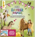 Mein Zauberpapier Freundebuch Süße Pferde Entdecke versteckte Muster beim Ausmal