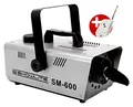 Showlite SM-600 Schneemaschine 600W mit Funk-Fernbedienung (30 m³/min Schneeausstoß, keine Aufwärmzeit, Tankvolumen: 1 Liter, inkl. Hängebügel) silber