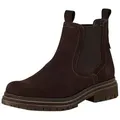 Tamaris TOUCH-IT aus Leder Blockabsatz 1-25407-45 Chelseaboots TOUCH-IT braun 37 EU