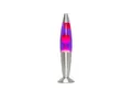 Licht-Erlebnisse Lavalampe TIMMY, Warmweiß, Retro Lampe Tisch Lila Rot dekorative Tischleuchte