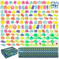BONNYCO Mochi Squishy Set Mitgebsel Kindergeburtstag Gastgeschenke, 160 Stück