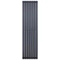 Paneel Heizkörper Vertikal Doppellagig Schwarz Matt 1800x472 (HxB) 1640W