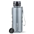 720°DGREE Trinkflasche 1,5l “uberBottle“ crystalClear +Sieb - BPA-Frei - Wasserflasche für Sport, Gym, Fitness, Outdoor, Wandern - Große Sportflasche aus Tritan - Leicht, Stoßfest, Wiederverwendbar