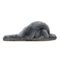 Emu Australia Slipper Mayberry (100% Schaffell) charcoalgrau Damen Hausschuh