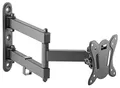 RICOO Monitor Halterung Wandhalterung Schwenkbar Bildschirmhalterung Monitorhalterung für 13-34 Zoll Flach Monitor-Arm Neigbar S7311 Computer Curved PC Bildschirm Wand-Halter VESA 75 x 75 & 100 x 100