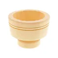 Hofmeister Holzwaren Butterform, für 125 g Butter, 9 cm, Lamm, handgeschnitzt in Deutschland, Butter-Form zum Dekorieren, runde Sturz-Form, Butter-Model aus heimischem Ahorn-Holz