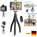 Mini Stativ für Smartphone Kugelkopf 90° Drehbar 10 Zoll Tragbar Zubehör