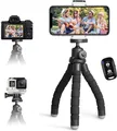 Handy Stativ Mini Stativ für Smartphone und Kamera Tripod Ständer mit Wireless