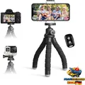 Mini Stativ für Smartphone Kugelkopf 90 Drehbar 10 Zoll