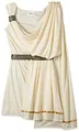 Klassisches Toga-Kostüm für Damen, Cream, S