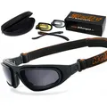 HELLY® - No.1 Bikereyes® | Motorradbrille, Multifunktionsbrille | beschlagfrei, winddicht | HLT® Sicherheitsglas nach DIN EN 166 (smoke, xenolit (Nachtglas/gelb) & klar [eagle])