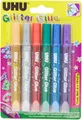 UHU Bastelkleber UHU Glitter Glue Original 10ml - Glitzerkleber im Blister