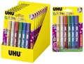 UHU Glitzerkleber Glitter Glue Original, Inhalt: 6 x 10 ml