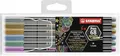 STABILO - Premium Metallic-Filzstift - Pen 68 metallic - 6er Pack