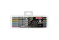 STABILO Faserstift STABILO Pen 68 Filzstift - 1,4 mm - metallic - 6er Etui