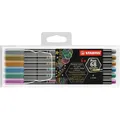 2 bis 40x STABILO Fasermaler Pen 68 metallic, 6er Kunststoffetui BIS 32% RABATT