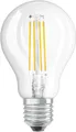 Osram LED-Leuchtmittel OSRAM Filament LED Lampe mit E27 Sockel, Tropfenform, Warmweiss (2700K, 1 St., OSRAM Filament LED Lampe mit E27 Sockel, Tropfenform, Warmweiss (2700K