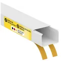 tktrading24 Kabelkanal Kabelleiste aus robustem PVC weiß Selbstklebend 2m - diversen Größen weiß 60x40mm
