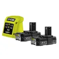 Ryobi RC18115-220 Starter-Set Lithium+ Ladegerät und 2x Akkus 2,0 Ah ONE+ 18V