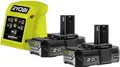Ryobi® One+ RC18115-220 2x Akku 18V 2.0Ah + Ladegerät NEU+OVP
