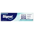 Signal White Now – 3-in-1-Zahnpasta – Fresh Kiss – intensives Frischegefühl und Weißheit, langanhaltend, fleckenabweisend – 96 Prozent Inhaltsstoffe natürlichen Ursprungs – 75 ml