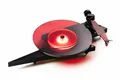 Pro-Ject AC/DC Artist Collection Plattenspieler, Limitierte Auflage Spezielles Design, 2M Red Tonabnehmer, Glasteller, resonanzfreies Design, LED Beleuchtung
