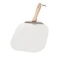 Pizzaschieber  35,6 x 40,6 cm  Faltbarer Griff  Perforierte Aluminium Pizzas...
