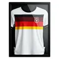 Avalo Objektrahmen - Einrahmung Fußballtrikot - 3D Box Frame - 60x80 CM - Schwarz - Deep Frame - Trikot Einrahmung in Bilderrahmen