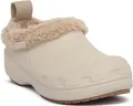 Crocs Herren Winter Flipflops in Beige mit Creme Akzenten, Artikelnummer 211380SDST