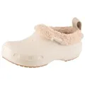 Crocs Classic Lined Shorty Clog zum Schlupfen beige 38 EU