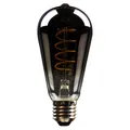 LED Edisonlampe ST64, E27, 5W 1800K 140lm 300°, Glas smoky VBS