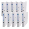 Master Ordner Schmal 10er Pack FSC/DIN A4 / 5 cm / 10 Stück/Weiße/Kunststoffb...