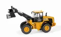 Siku 3663, JCB 435S Agri Radlader, 1:32, Metall/Kunststoff, Orange, Frontladerwechselsystem