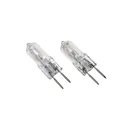 Xavax 112481 Halogen-Stiftsockellampe, GY6.35, 50W, Warmweiß, 2 Stück