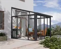 Palram-Canopia Kaltwintergarten San Remo 3x3 Terrassenüberdachung Anthrazit
