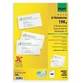 Sigel Visitenkarten 190 g/m2 Weiß 10 Blatt à 10 Stück