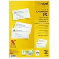 Sigel Visitenkarten LP 790, hochweiß, ohne Perforation, 190 g/m2