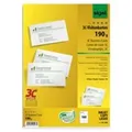 Visitenkarten Sigel 3C LP790, 85 x 55mm, 190g, weiß, glatte Kanten, 100 Stück