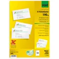 Visitenkarten 3C, 85 x 55 mm, 190 g/ qm, hochweiß sigel LP790 (4004360994975)