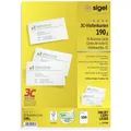 100er Multipack Sigel LP790 Bedruckbare Visitenkarten, glatte Kanten 85 x 55 mm