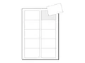 Sigel Business Card 3C LP790 Hochweiß 85 x 55 mm 190 g/m² 100 Karte(n) (10 B ~D~