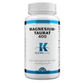 Klean Labs® - Magnesium Taurat 400-120 Tabletten - glutenfrei, vegan, ohne Gentechnik - in Deutschlnad hergestellt - zur Unterstützung des Nervensystem