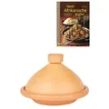 2er Set ORIGINAL Tajine Tuareg Ø 36 cm + Nord-Afrikanische Küche Kochbuch