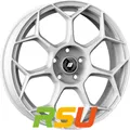 4x GMP Raceway bianco corsa 7x17" ET38 LK4 108 ML 63.4 Alufelgen 17 Zoll